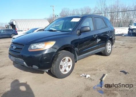 2009 Hyundai Santa Fe Gls z USA, uszkodzony, nr VIN 5NMSG13D09H232071